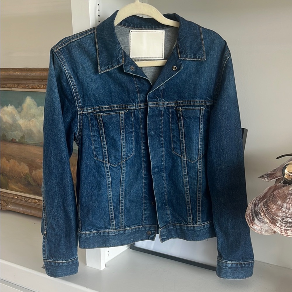 Bassike Denim Jacket shrunken fit
